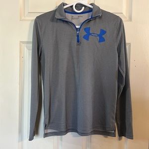 Under Armour boys YLG half zip lightweight pullover